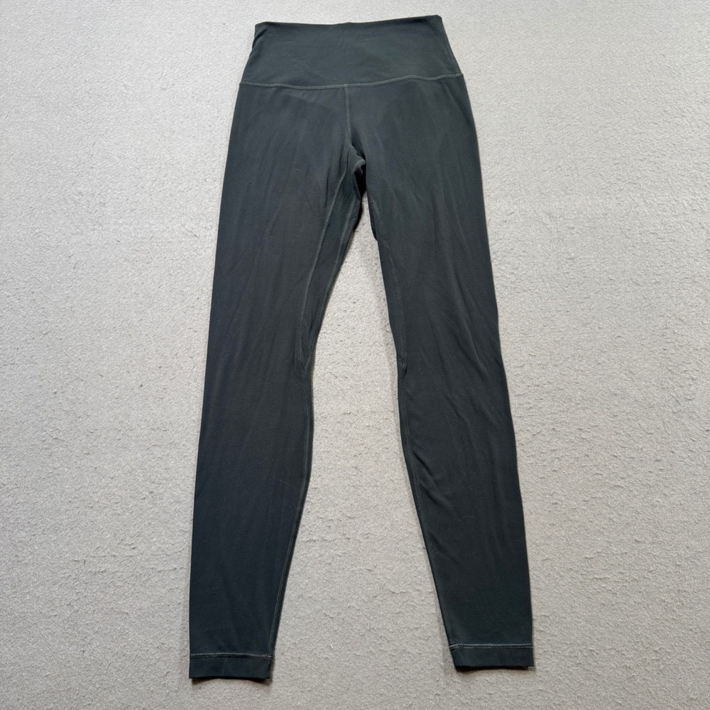 Lululemon Align Pants Women's 6 Dark Gray Slim High-Rise Yoga Workout Activewear